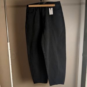 Black high waist jeans